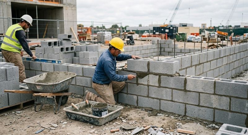 Masonry Wall Installation in West Hartford, CT