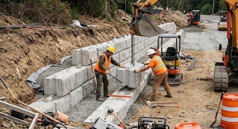 Block Foundation Installation in Worcester, MA