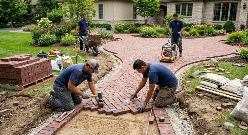 Brick Landscaping Service in Burlington, VT