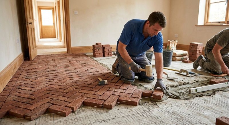 Brick Paving Installation in West Hartford, CT